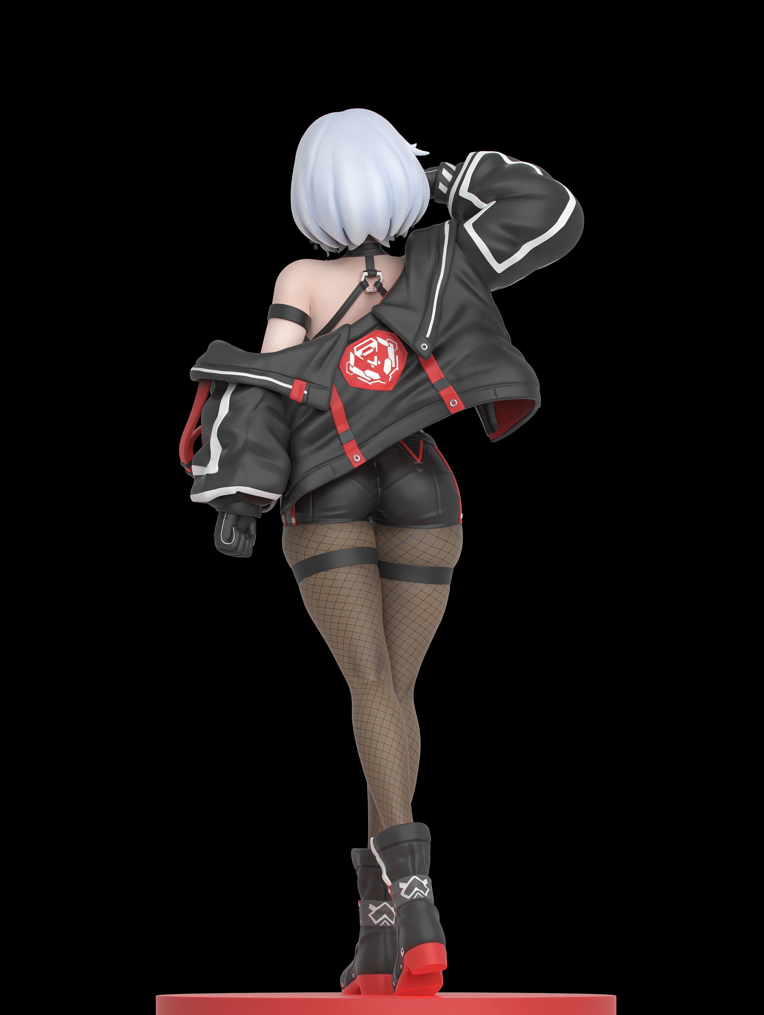 Drake Statue | NIKKE Fan Art by Sin3Dstudio  SFW 3d printed statue,Drake statue,NIKKE,3d printed figure,3d printed