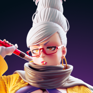 Seiko Ayase Statue | Dandadan Fan Art by Officer Rhu SFW,NSFW,Futa 3d printed,Seiko Ayase statue,futa statue,Dandadan statue,nsfw statue