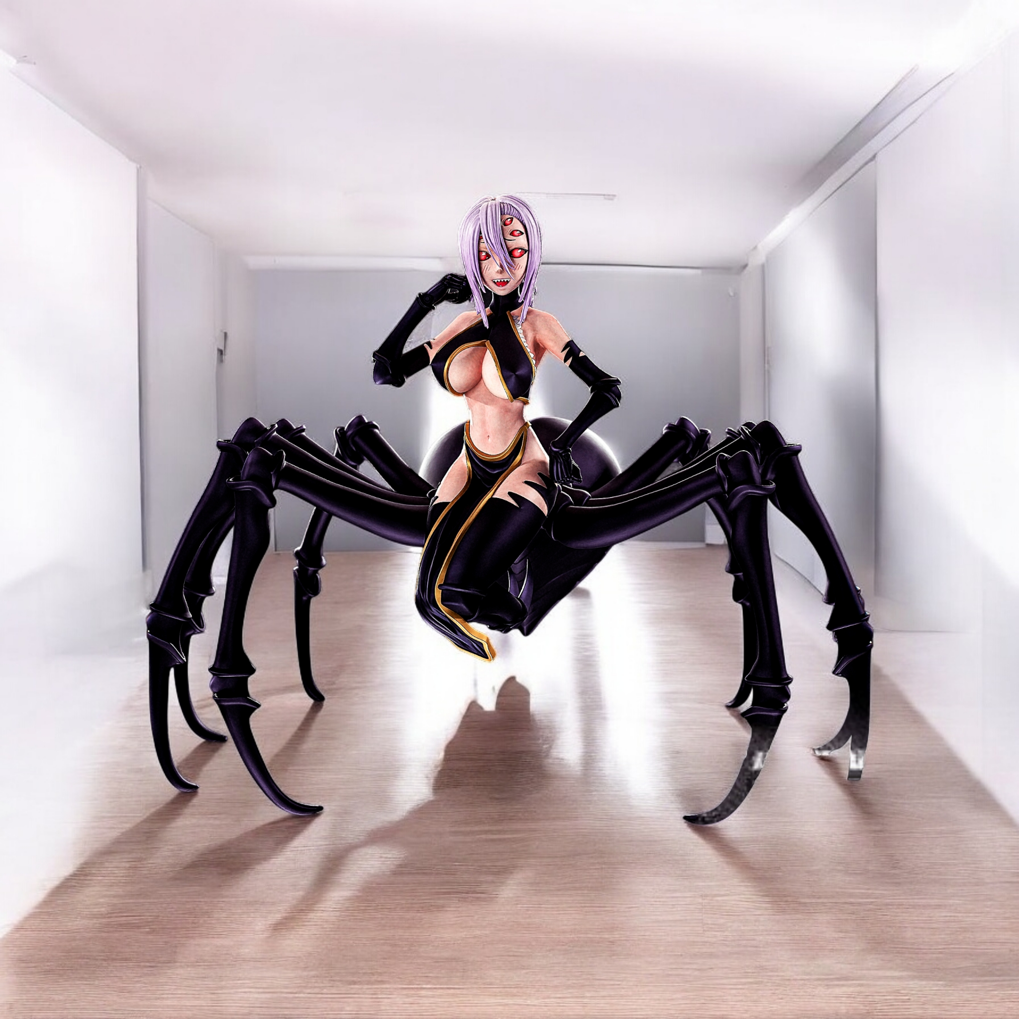 Rachnera Statue | Monster Musume Fan Art by PEACHFIGURE SFW,NSFW 3d printed statue,3d printed,nsfw statue,3d printed figure,Rachnera Statue,Monster Musume