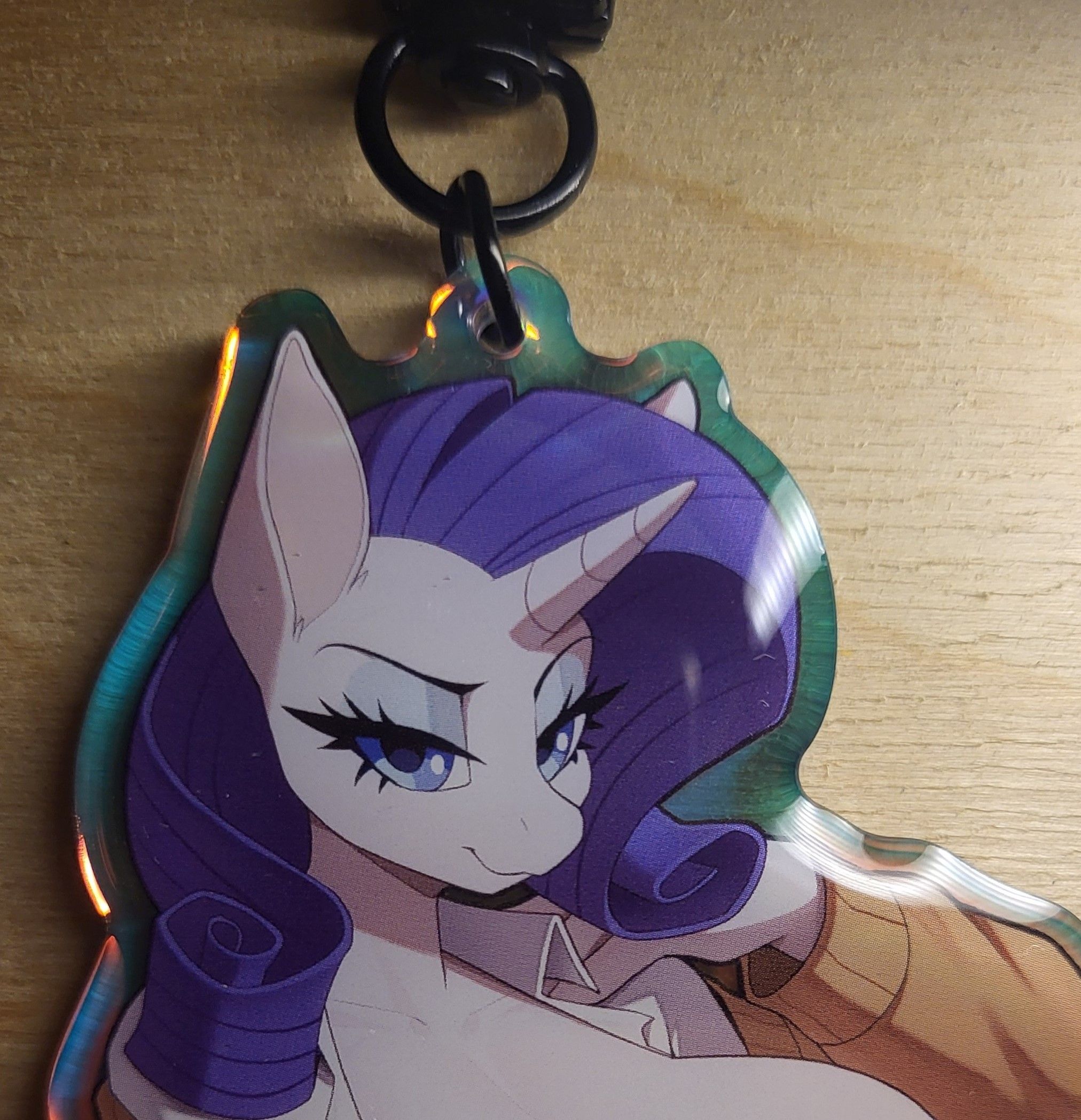 Princess Luna Furry Keychain | My Little Pony Acrylic Keychain SFW My Little Pony,Princess Luna Keychain,furry keychain,sfw keychain