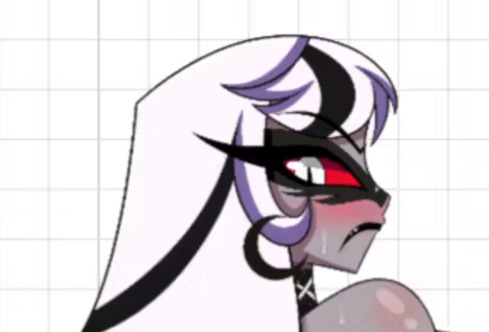 Carmilla Carmine Sticker | Hazbin Hotel Vinyl Sticker SFW,NSFW Carmilla Carmine sticker,Hazbin Hotel sticker,stickers,sfw sticker,nsfw sticker