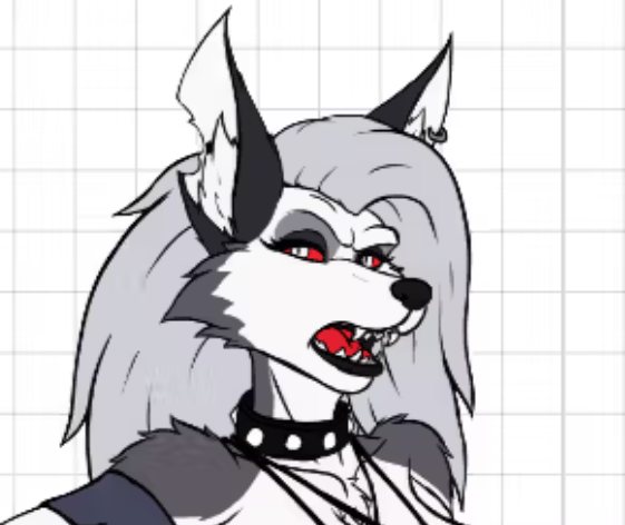 Loona v6 Sticker | Helluva Boss Vinyl Sticker SFW,NSFW furry sticker,Helluva Boss sticker,nsfw sticker,loona sticker,loona nsfw