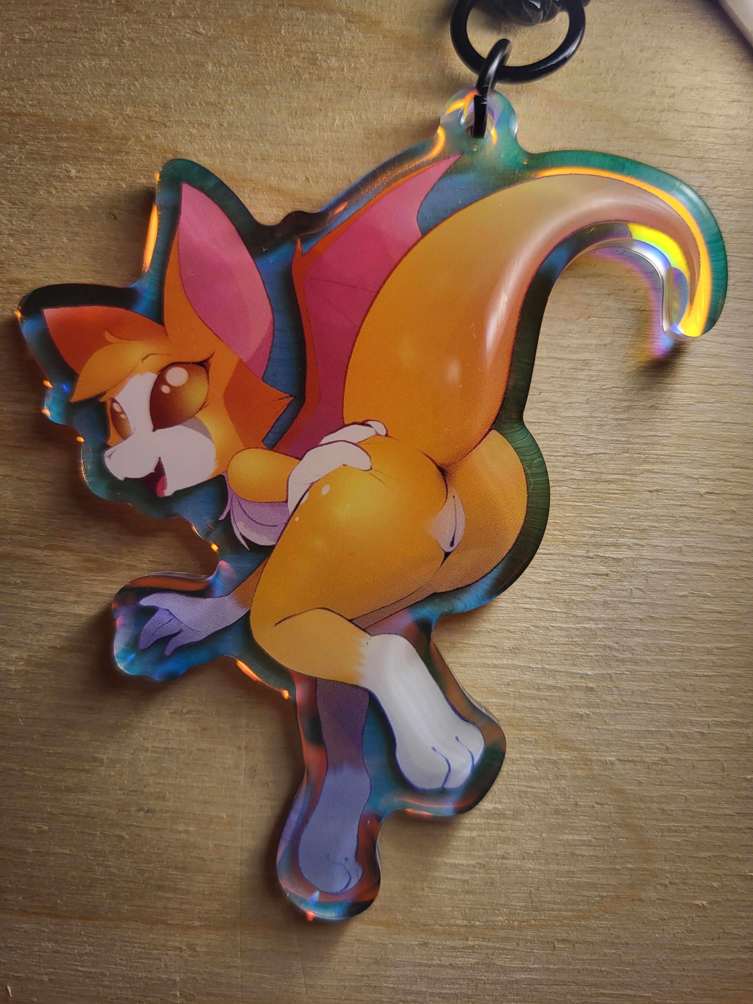 Fidget NSFW Keychain | Elysian Tail Acrylic Keychain NSFW Elysian Tail,Fidget Keychain,furry keychain,nsfw keychain