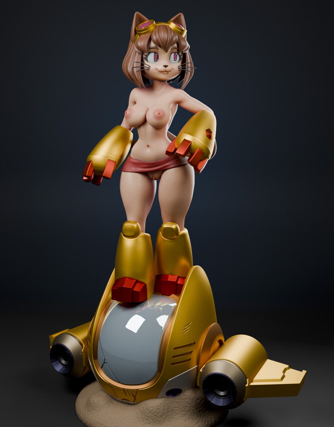 Kit Bodega Furry Statue | Gameoverse Fanart von Anyonensfw SFW,NSFW,Futa 3d printed statue,3d printed,nsfw statue,3d printed figure,Kit Bodega statue,Gameoverse statue,furry statue,futa statue,futa figurines,futanari figurines,futanari statue