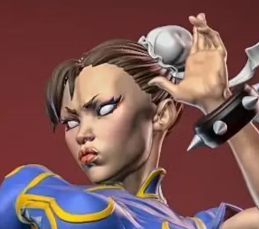 Chun Li Statue | Street Fighter Fan Art by Yan-H SFW,NSFW 3d printed statue,3d printed,3d printed figure,nsfw statue,Chun Li statue,Street Fighter statue