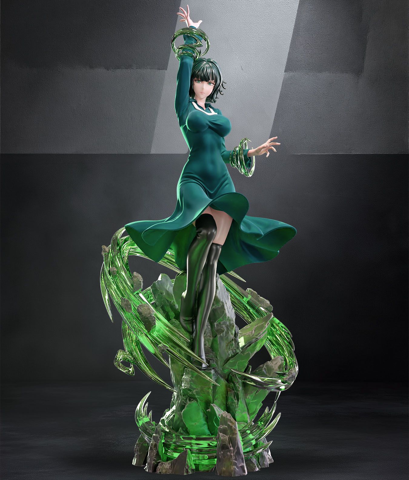 Fubuki Statue | One-Punch Man Fan Art by CW Studios SFW,NSFW 3d printed statue,One-Punch Man statue,3d printed,Fubuki Statue,3d printed figure,nsfw statue