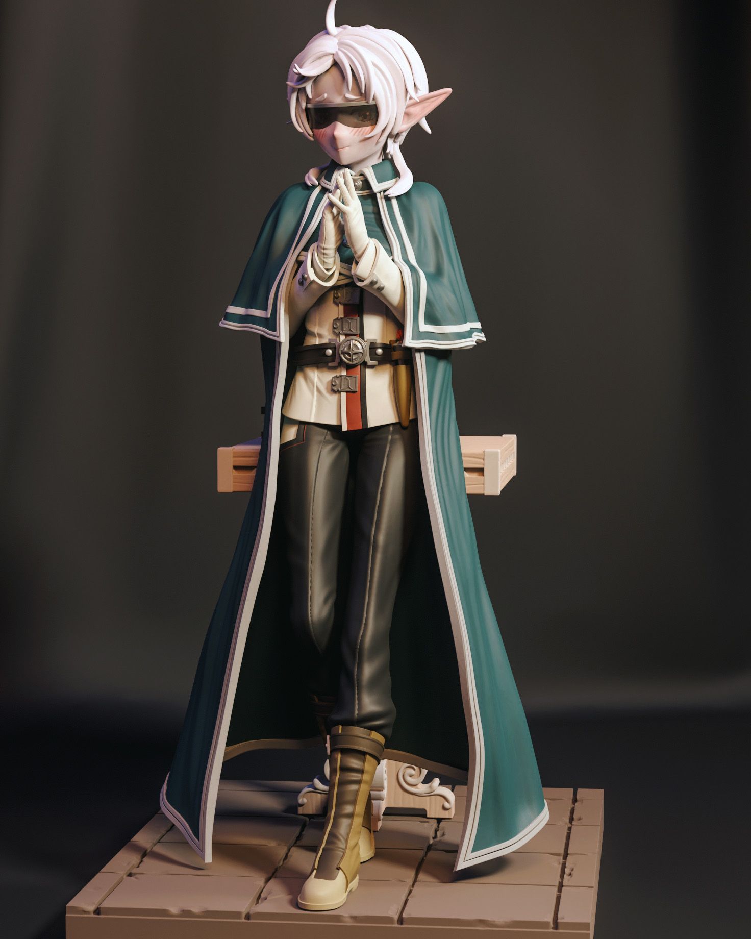 Sylphiette Statue | Mushoku Tensei Fan Art by Bulkamancer SFW 3d printed statue,3d printed,Sylphiette Statue,3d printed figure,Mushoku Tensei statue