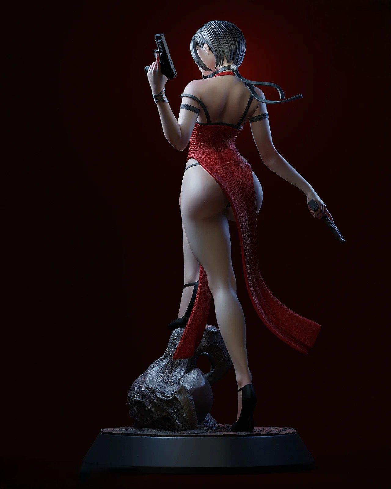 Ada Wong v2 Statue | Resident Evil Fan Art by E.S Monster SFW,NSFW 3d printed,3d printed statue,Resident Evil Statue ,nsfw statue,Ada Wong statue 