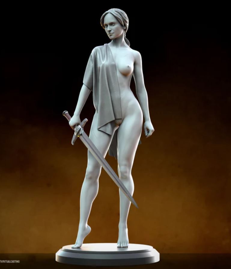 Lady Cassandra NSFW Statue | Fantasy Universe Fan Art by Ritual Casting NSFW null