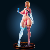 Statue Emma Frost Thick | Marvel Rivals Fan art par Officer Rhu SFW,NSFW,Futa 3d printed,Emma Frost Thick statue,futa statue,Marvel Rivals statue,nsfw statue,futa figurines,futanari figurines,futanari statue