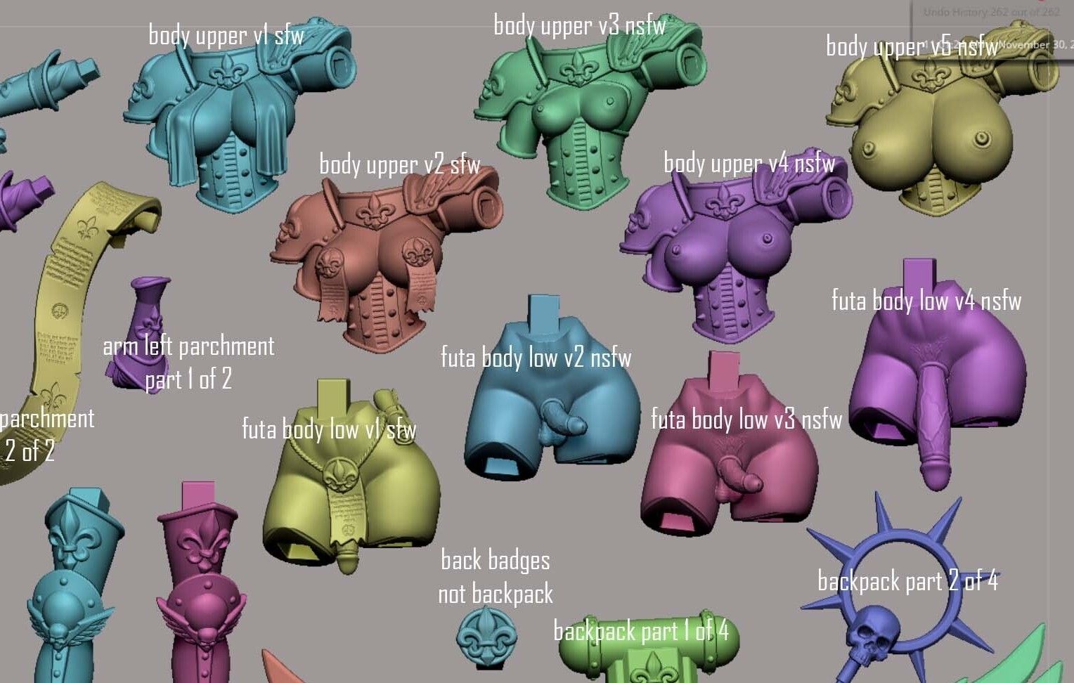 Battle Thicc Saint Celeste Statue | 40k Fan Art by Digital Dark SFW,NSFW,Futa 3d printed statue,3d printed,nsfw statue,futa statue,3d printed figure,Battle Thicc Saint Celeste Statue,warhammer 40k statue