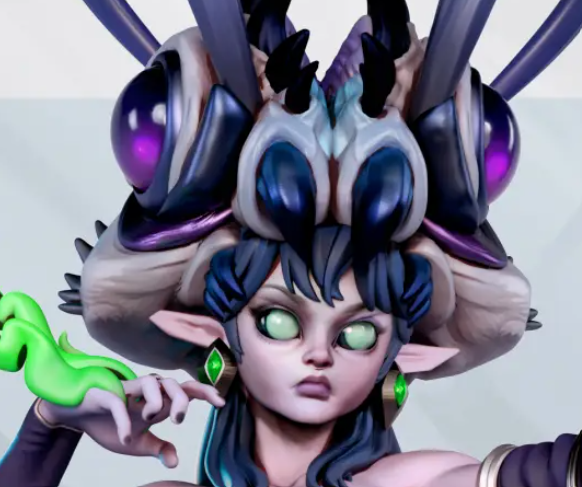 Antara Hive Queen Miniature | DnD Fan Art by Gaz Minis SFW,NSFW 3d printed,miniature,dnd miniature,Antara Hive Queen,3d printed miniature,nsfw miniature