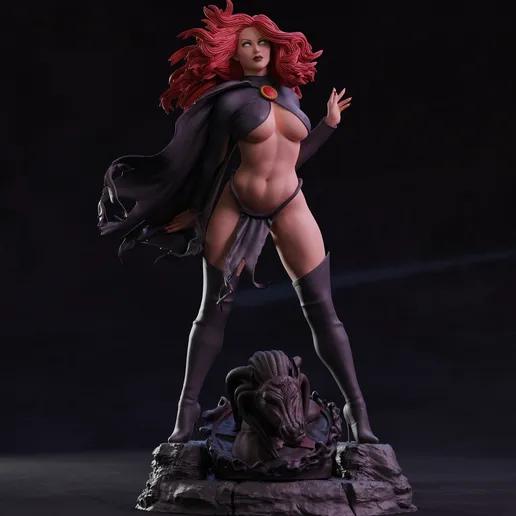 Madelyne Pryor Statue | X-Men97 Fan Art by Abe3D SFW,NSFW 3d printed statue,nsfw statue,marvel,madelyne pryor,men97