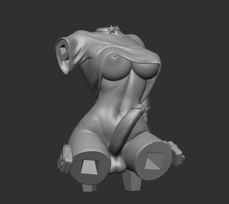 Adult Misty Statue | Pokémon Fan Art by Officer Rhu SFW,NSFW,Futa 3d printed statue,3d printed,nsfw statue,futa statue,Misty Statue,Pokemon Statue