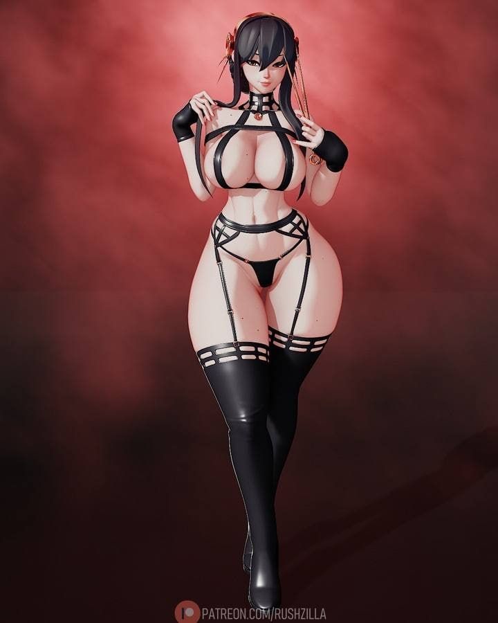 Yor Statue | Spy x Family Fan Art by Rushzilla SFW null