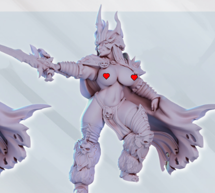 Lich Queen Miniature | DnD Fan Art by Gaz Minis SFW,NSFW 3d printed,miniature,dnd miniature,Lich Queen,3d printed miniature,nsfw miniature