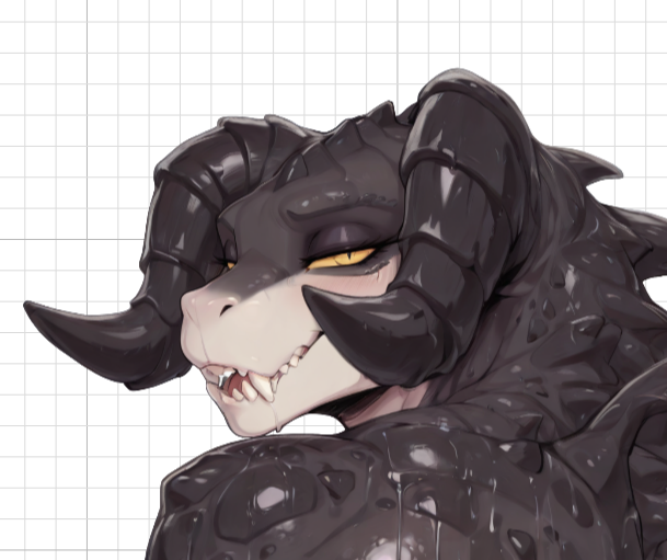 Deathclaw Big Ass Furry Girl Sticker | Fallout Vinyl Sticker NSFW stickers,Deathclaw sticker,Fallout sticker,furry sticker,nsfw sticker