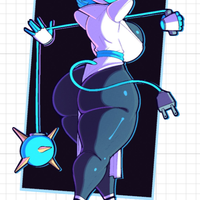 Pegatina Tasque Manager v2 Furry | Deltarune Pegatina de vinilo SFW furry sticker,sfw sticker,Tasque Manager sticker,Deltarunesticker
