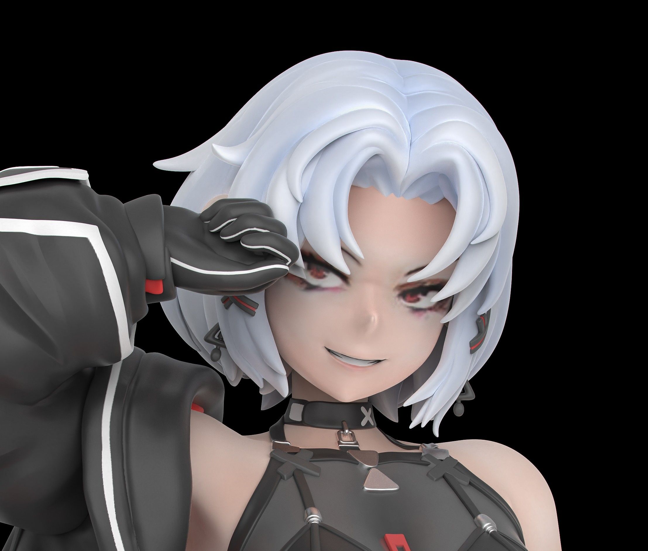 Drake Statue | NIKKE Fan Art by Sin3Dstudio  SFW 3d printed statue,Drake statue,NIKKE,3d printed figure,3d printed
