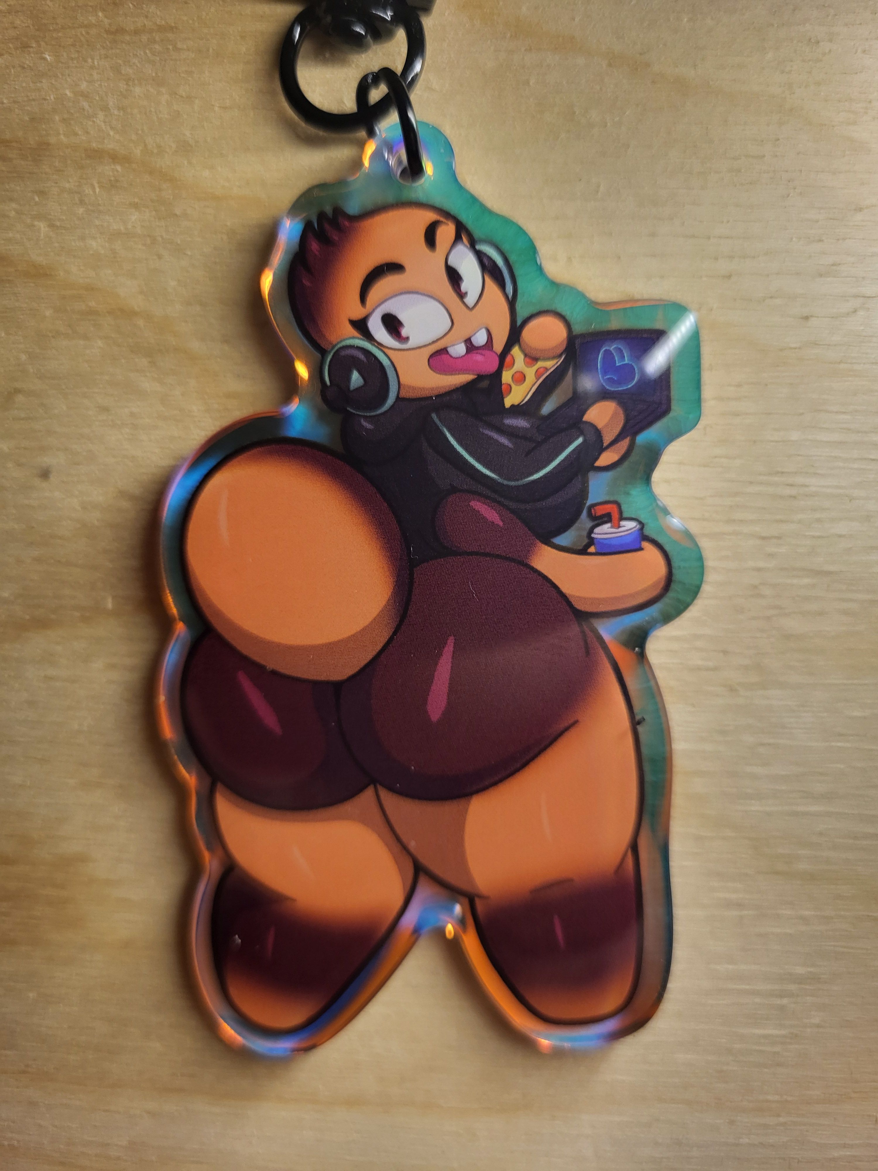 Ms. Tarantula Keychain | The Dad Guys Acrylic Keychain SFW The Dad Guys,Ms. Tarantula Keychain,furry keychain,sfw keychain