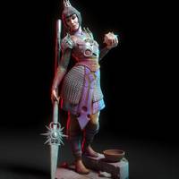 Figura Shadowheart | Baldur's Gate 3 Fanart autorstwa TorridaMinis SFW,NSFW,Futa 3d printed,3d printed statue,nsfw statue,3d printed figure,Baldur's Gate Statue,Shadowheart Statue,futa figurines,futanari figurines,futanari statue,futa statue