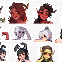 Adesivo BG3 Mega Pack | Baldur's Gate 3 Adesivo in vinile SFW,NSFW Baldur's Gate 3 sticker,Baldur's Gate 3 nsfw,nsfw sticker,Shadowheart sticker,Karlach sticker,Minthara sticker