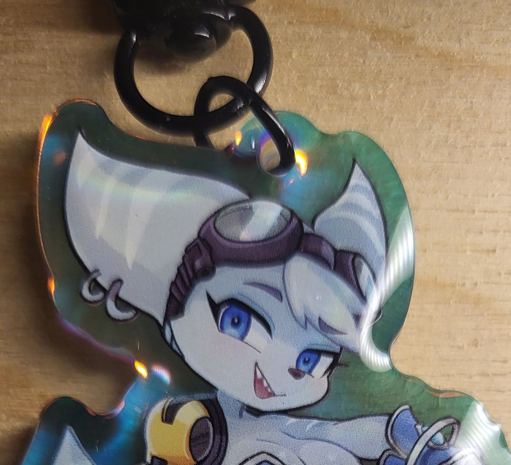 Rivet Keychain | Ratchet And Clank Acrylic Keychain SFW Ratchet And Clank,Rivet Keychain,furry keychain,sfw keychain