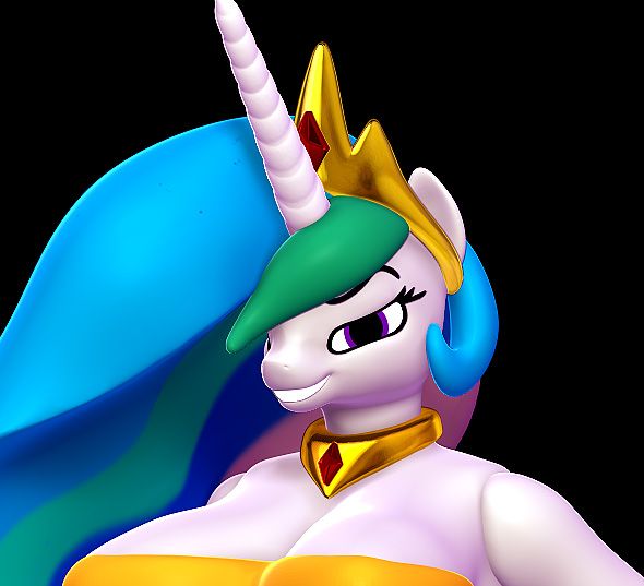 Princess Celestia Statue | My Little Pony Fan Art by Nonotoys SFW,NSFW 3d printed statue,3d printed,3d printed figure,nsfw statue,My Little Pony statue,Princess Celestia statue,furry statue