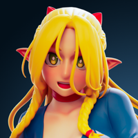 Marcille Donato Statue | Delicious in Dungeon Fanart von Officer Rhu SFW,NSFW,Futa 3d printed,Marcille Donato statue,futa statue,Delicious in Dungeon statue,nsfw statue,futa figurines,futanari figurines,futanari statue