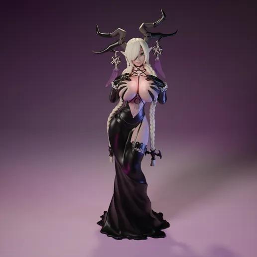 Owari Statue | Azur Lane Fan Art by FunserviceSTL SFW,NSFW 3d printed statue,nsfw statue,Owari statue,Azur Lane,3d printed figure,3d printed