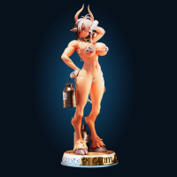 Estatua Cathyl | Monster Musume Fan art por Officer Rhu SFW,NSFW,Futa 3d printed statue,3d printed,nsfw statue,furry statue,futa statue,Cathyl Statue,Monster Musume Statue,futa figurines,futanari figurines,futanari statue