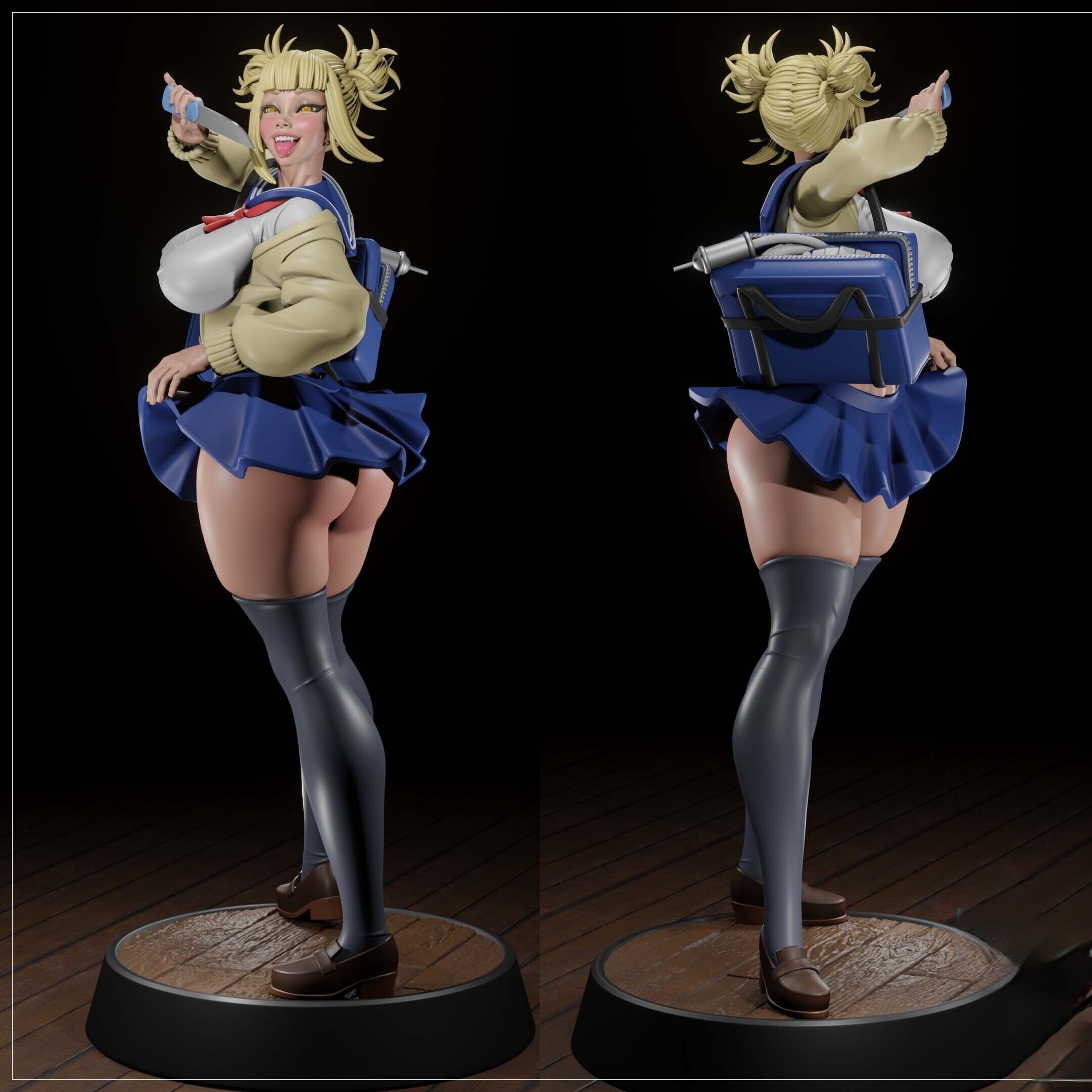 Himiko Toga Statue | My Hero Academia Fan Art by Digital Dark SFW,NSFW,Futa futa statue,3d printed,nsfw statue,Himiko Toga Statue,3d printed figure,My Hero Academia Statue