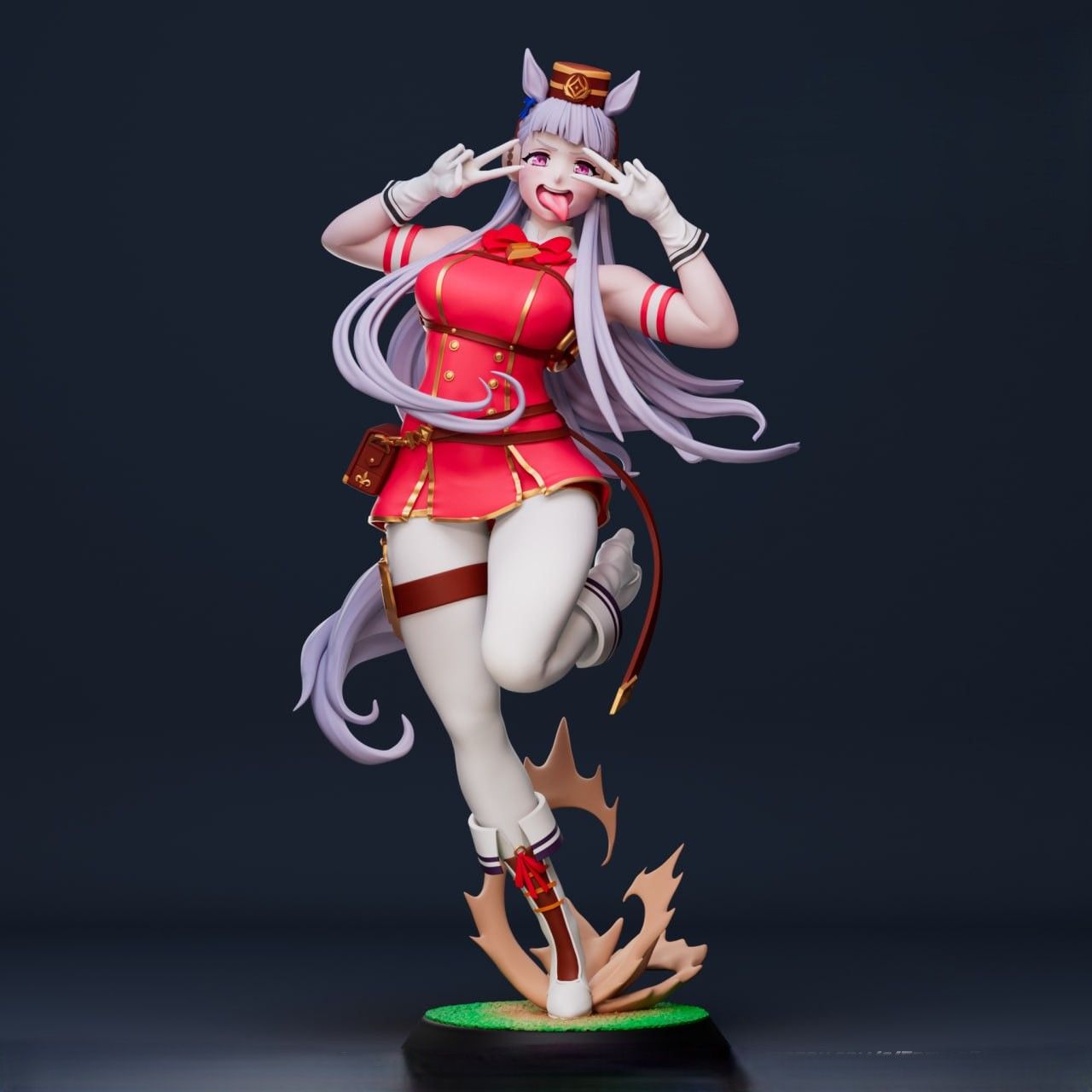 Gold Ship Statue | Umamusume Fan Art by Freyas Fantasys SFW,NSFW,Futa 3d printed statue,3d printed,nsfw statue,futa statue,Gold Ship Statue,Umamusume Statue