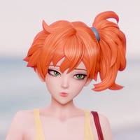 Estatua Misty | Pokemon Fan art por Momoji3d SFW,NSFW 3d printed statue,3d printed,nsfw statue,pokemon statue,Misty statue