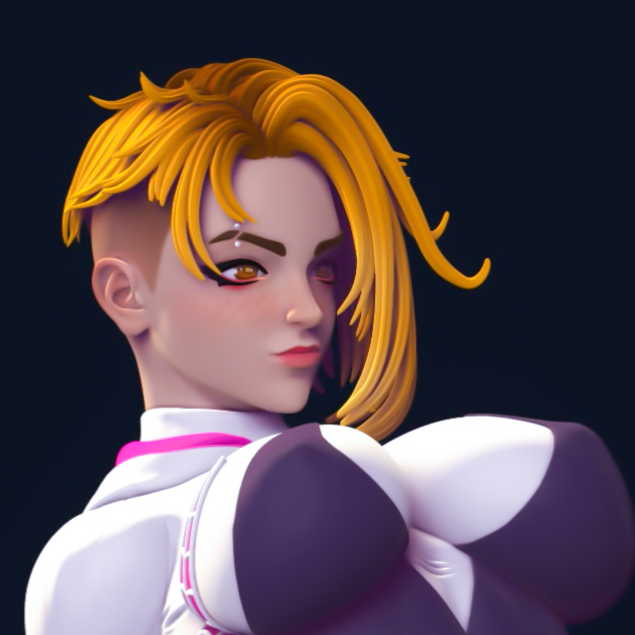 Gwen Stacy Thicc Statue | Spider Man Fan Art by Officer Rhu SFW,NSFW,Futa 3d printed statue,3d printed,nsfw statue,futa statue,Gwen Stacy statue,Spider Man statue