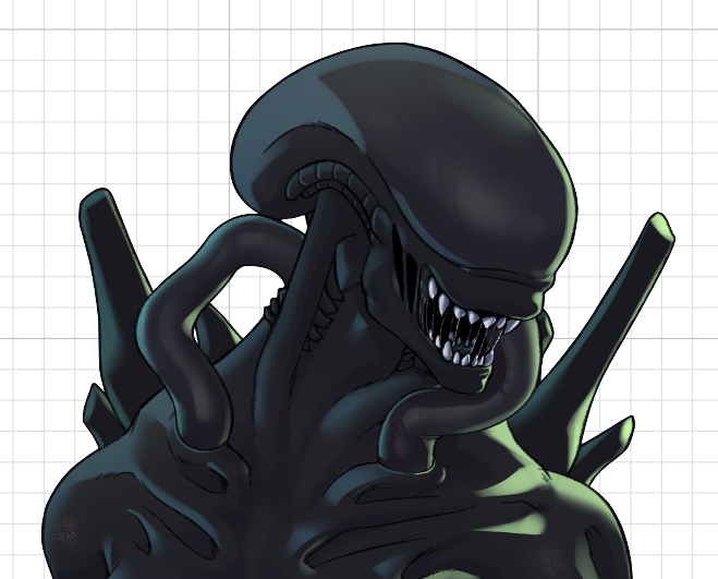 Xenomorph NSFW Sticker | Alien Vinyl Sticker NSFW alien sticker,nsfw sticker,xenomorph queen sticker,stickers,xenomorph sticker