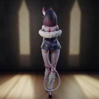 Statue Herzha | Fandel Tales Fan art par FunserviceSTL SFW,NSFW,Futa 3d printed statue,nsfw statue,Herzha statue,Fandel Tales statue,3d printed figure,3d printed,futa figurines,futanari figurines,futanari statue,futa statue,furry statue