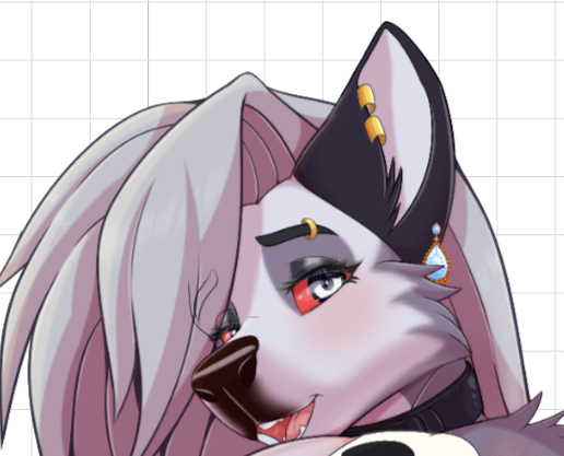 Loona Milk Sticker | Helluva Boss Vinyl Sticker SFW,NSFW loona nsfw,loona sticker,furry sticker,SFW stickers,Helluva Boss,NSFW stickers