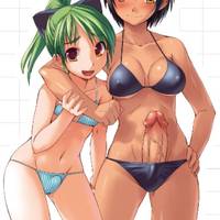 Autocollant Aya And Ai Futa | Futabu Autocollants Futanari Ecchi Cartoon Futa futanari sticker,stickers,futa sticker,futabu sticker,nsfw sticker
