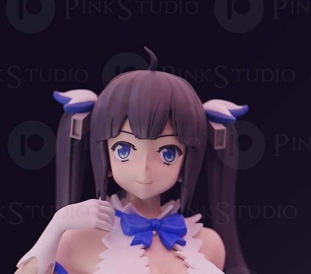 Hestia Statue | Danmachi Fan Art by Pink Studio SFW,NSFW 3d printed statue,nsfw statue,Hestia Statue,Danmachi Statue,sfw statue