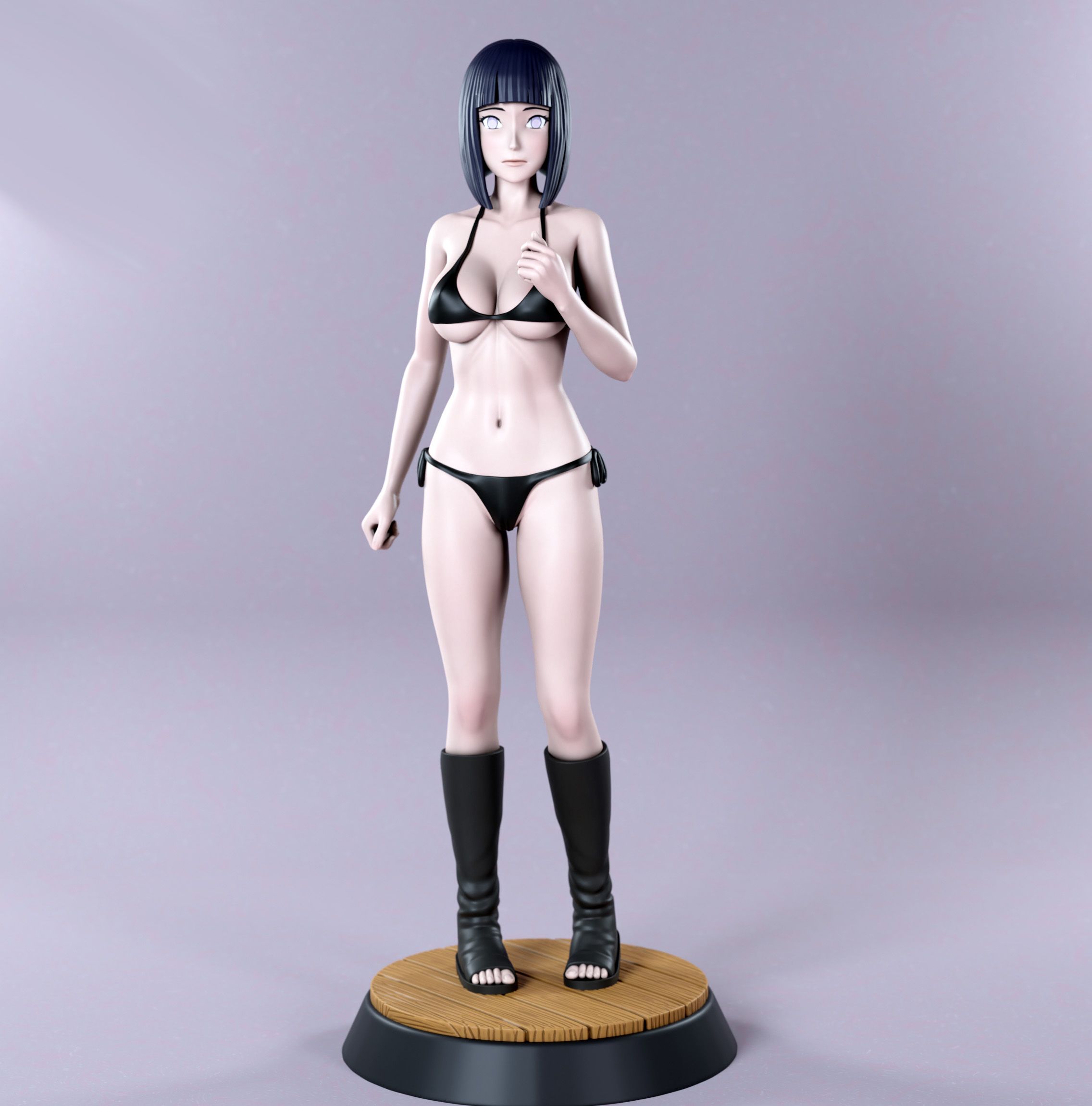 Hinata Statue | Naruto Fanart von Zahen Studio SFW,NSFW 3d printed,3d printed statue,nsfw statue,Hinata statue,Naruto statue,3d printed figure
