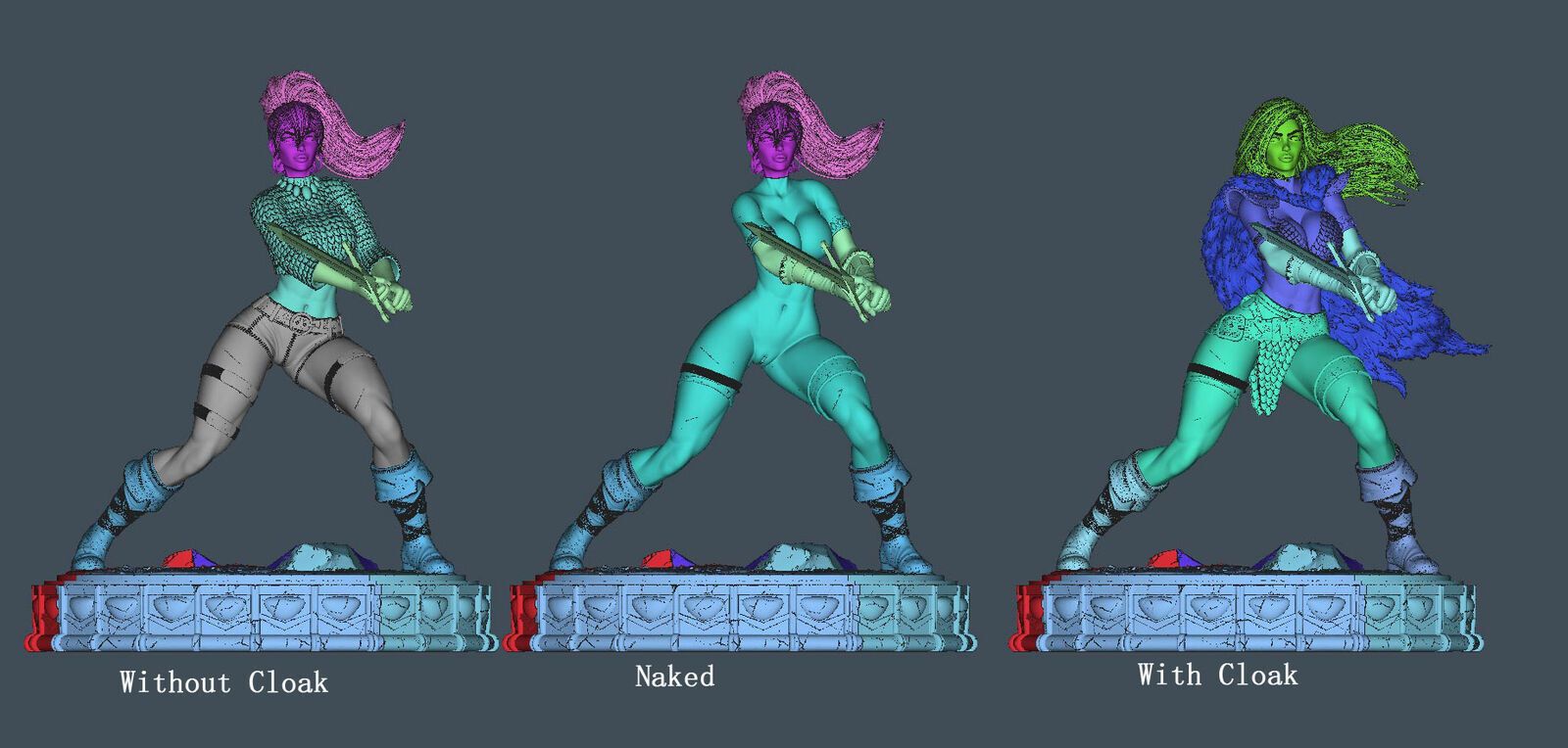 Red Sonja Statue | Marvel Fan Art by 3Dmoonn SFW,NSFW null