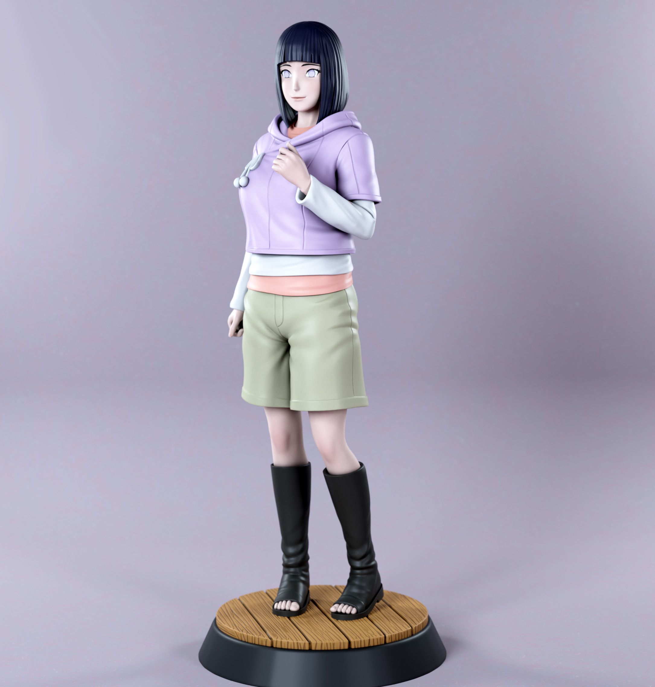 Hinata Statue | Naruto Fanart von Zahen Studio SFW,NSFW 3d printed,3d printed statue,nsfw statue,Hinata statue,Naruto statue,3d printed figure