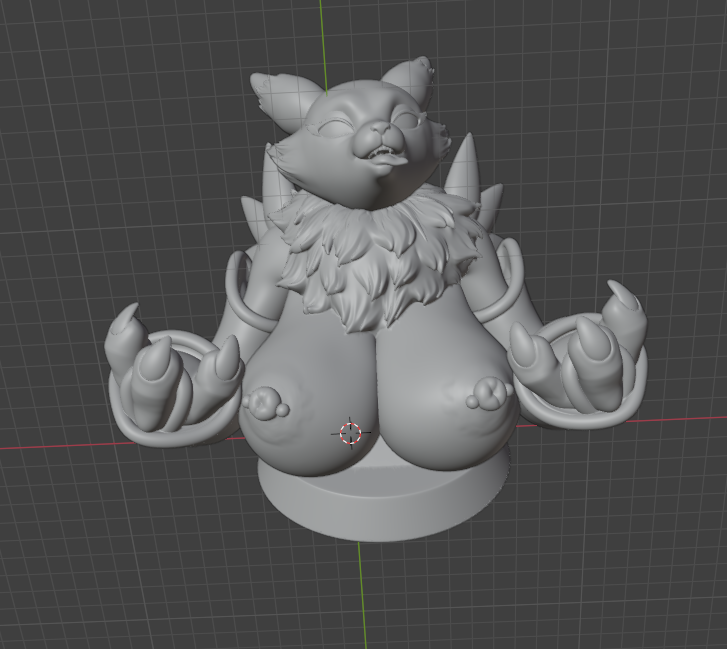 Renamon Phone Holder Statue | Digimon by Anyonensfw SFW,NSFW 3d printed statue,3d printed,Renamon Phone Holder ,digimon,nsfw statue,3d printed figure