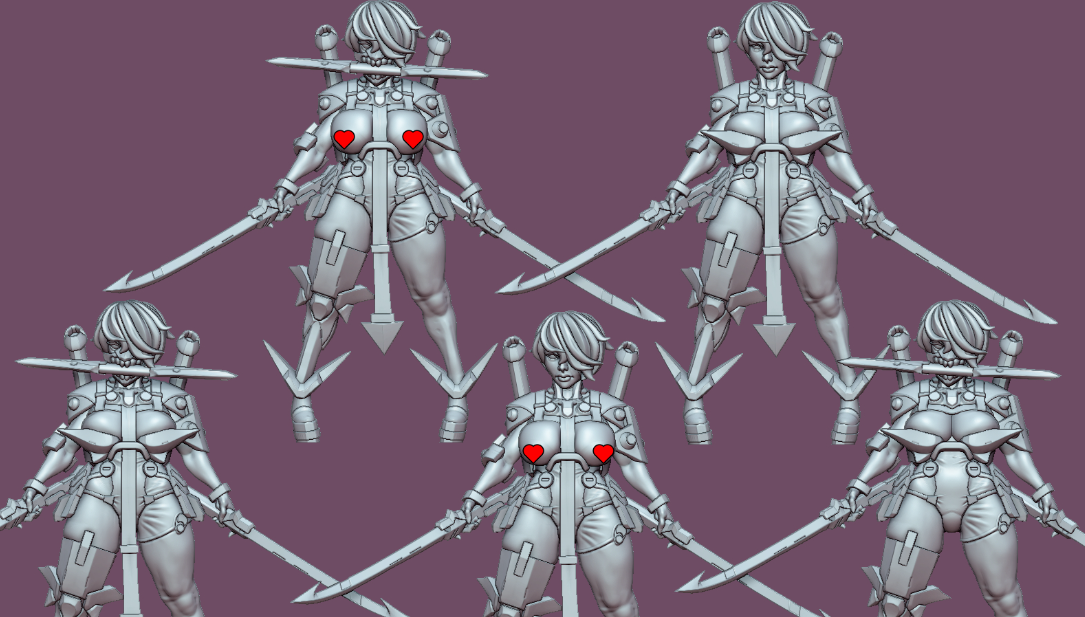 Pirate Hunter Zhoro Miniature | Cyberpunk2077 Fan Art by Gaz Minis SFW,NSFW 3d printed,miniature,Cyberpunk2077 miniature,nsfw miniature,Pirate Hunter Zhoro,3d printed miniature