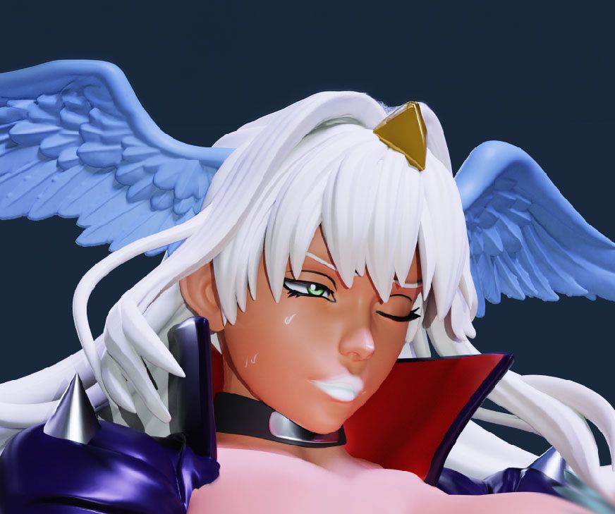 Nailkaiser Statue | Mahou Kaiju Fan Art by Freyas Fantasys NSFW,Futa 3d printed statue,3d printed,3d printed figure,Nailkaiser Statue,Mahou Kaiju Statue,nsfw statue,futa figurines,futanari figurines,futanari statue,futa statue