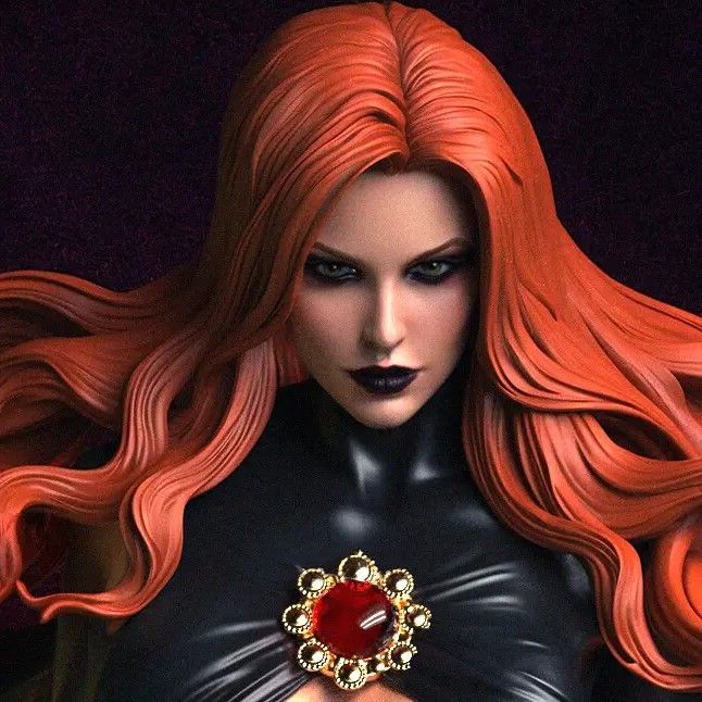 Goblin Queen Statue | X-Men97 Fan Art by Pop Totem SFW null