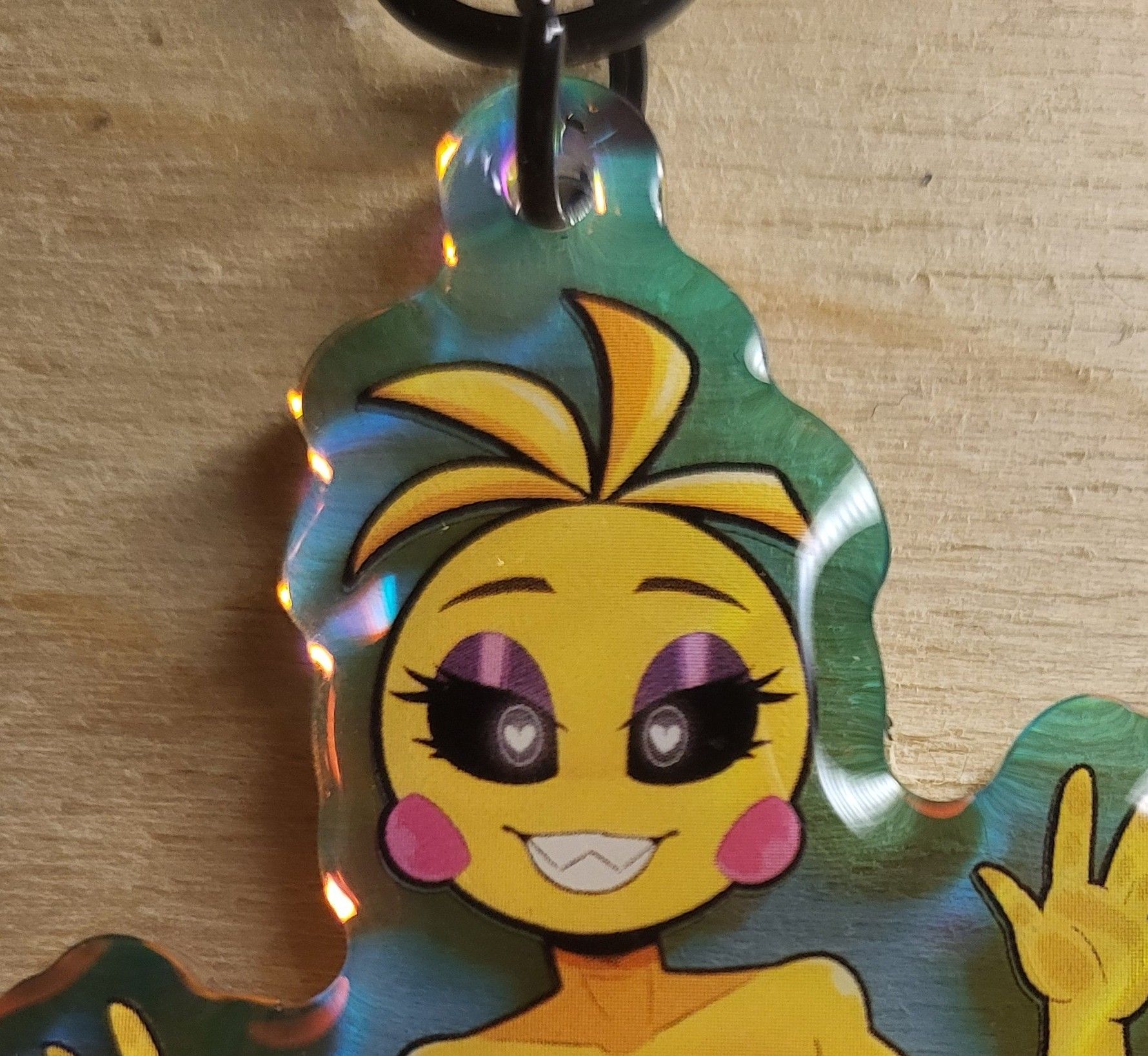 Toy Chica NSFW Keychain | Five Nights at Freddy's Acrylic Keychain NSFW Toy Chica keychain,furry keychain,Nights at Freddy's keychain,nsfw keychain