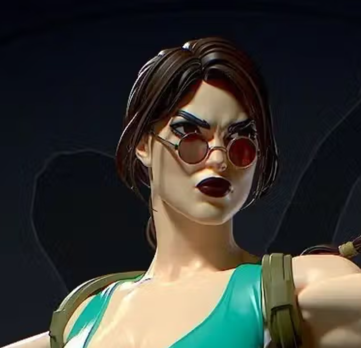 Lara Croft Statue | Tomb Raider Fan Art by Yan-H SFW,NSFW 3d printed statue,3d printed,nsfw statue,3d printed figure,Lara Croft statue,Tomb Raider statue