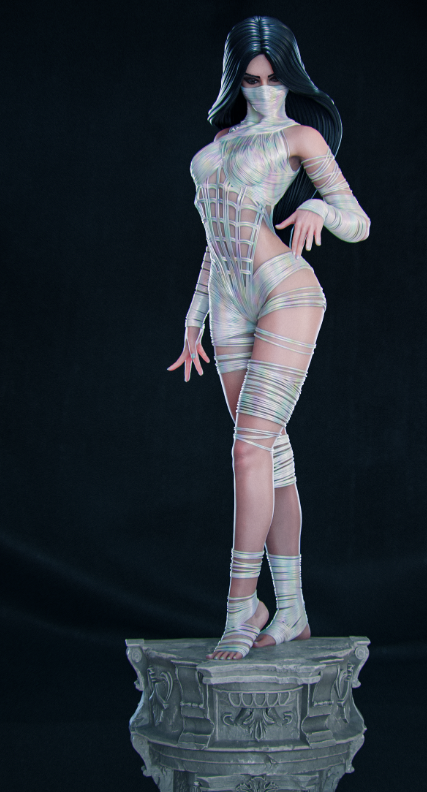 Silk Statue | Marvel Fan Art by Abe3D SFW 3d printed statue,silk,marvel,3d printed figure,3d printed,spider man